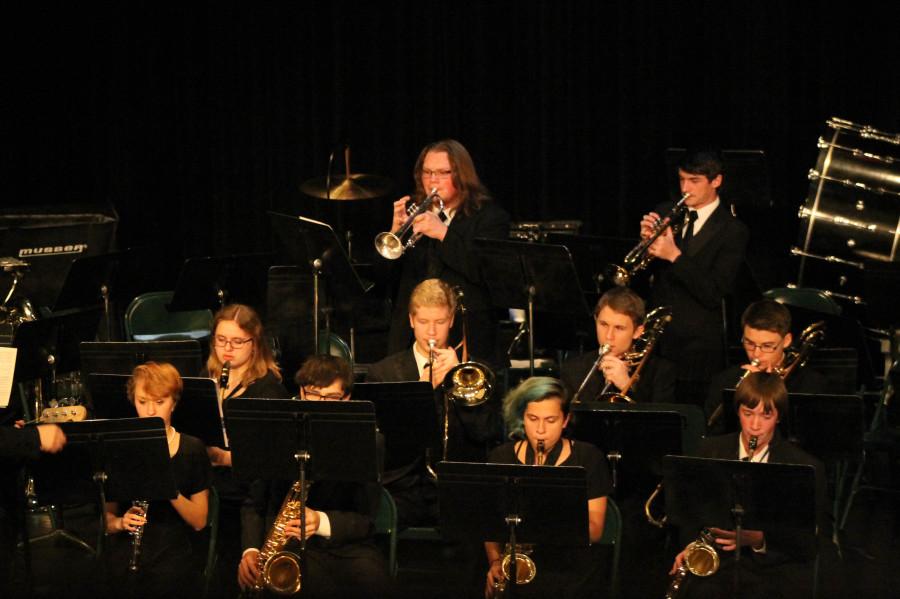 Symphonic and Jazz Bands put on Fall Concert