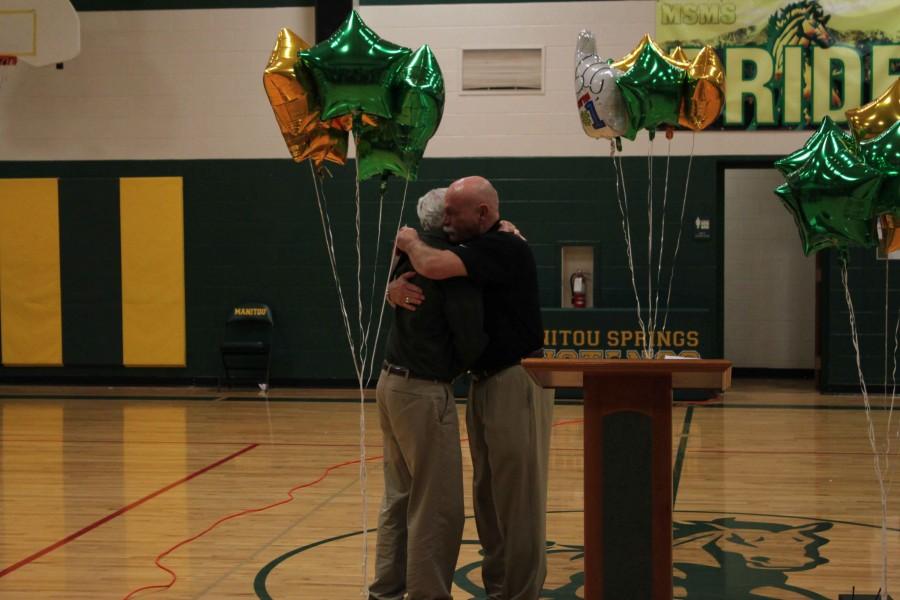 The former middle school principal congratulates Jo for his integrity.