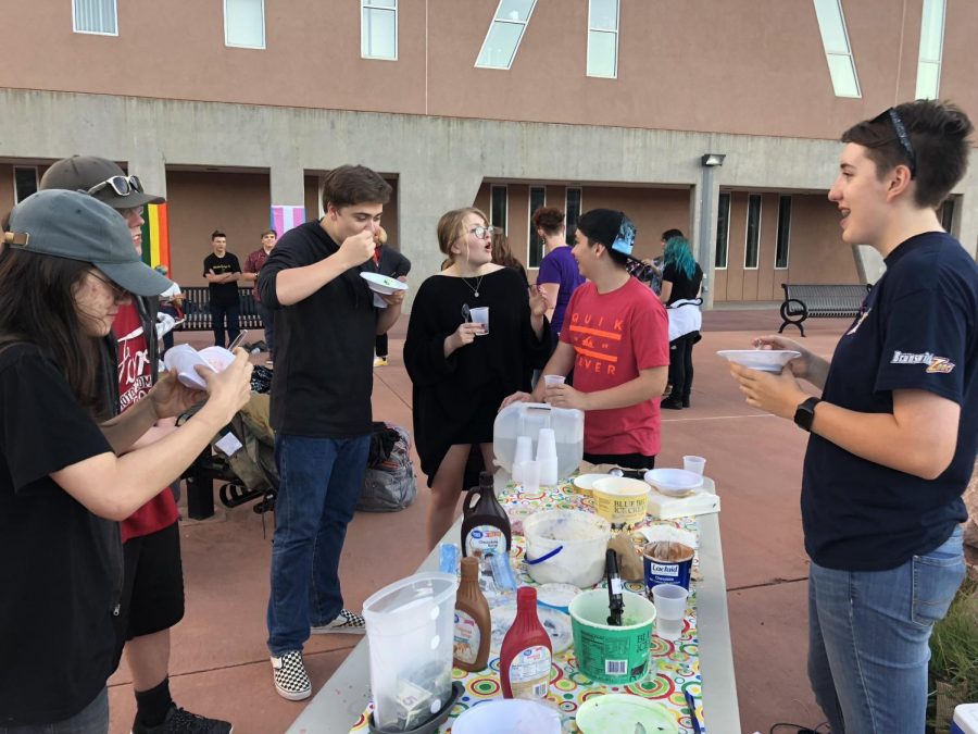 While the purpose of the social was to connect with other community members of MSHS, Manitou students werent the only ones to reach out. There were kids from Coronado, Rampart, and Doherty who attended in solidarity and made new friends at the social. 