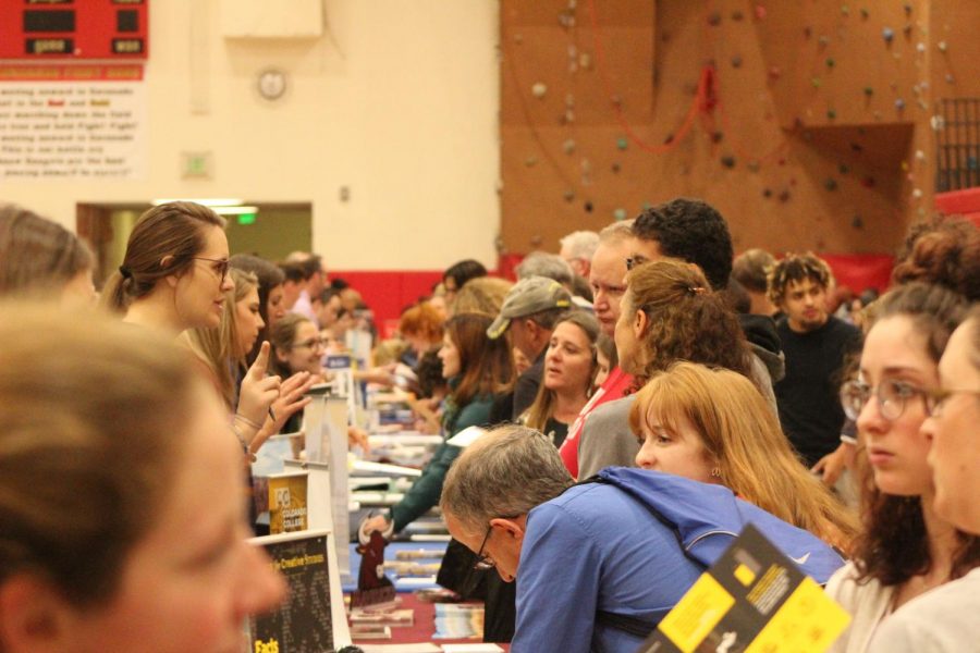 One row from the Southern Colorado College Fair.