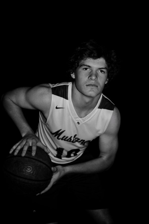 Hunter Zentz (12) has played for the MSHS Boys Basketball team for his entire high school career. He is a leader on the team and has been on Varsity for two years. 