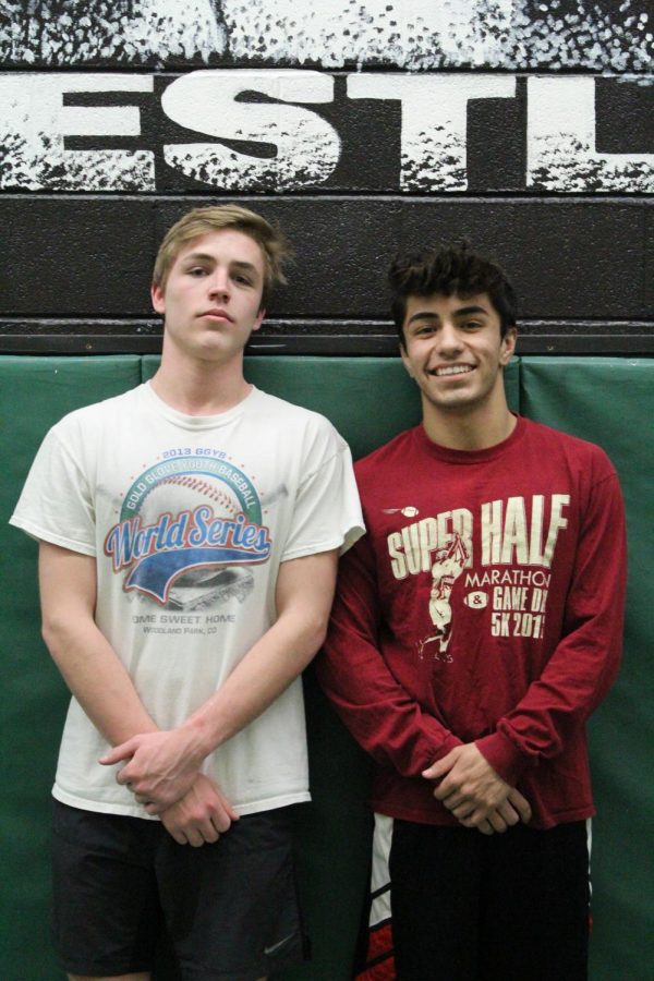  Byrd McCarley (12) and Ceasar Sanchez (12) are both shooting to make it to 2019 Wrestling State. They will have the Regionals meet to make that goal reality.
