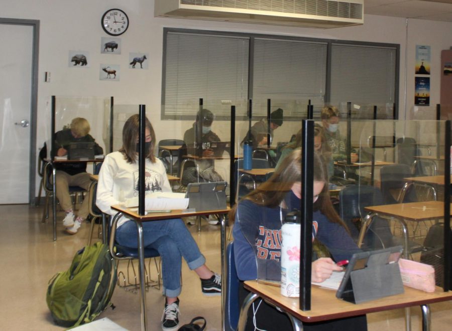 MSHS students experience the new reality of the classroom during the first weeks of school.