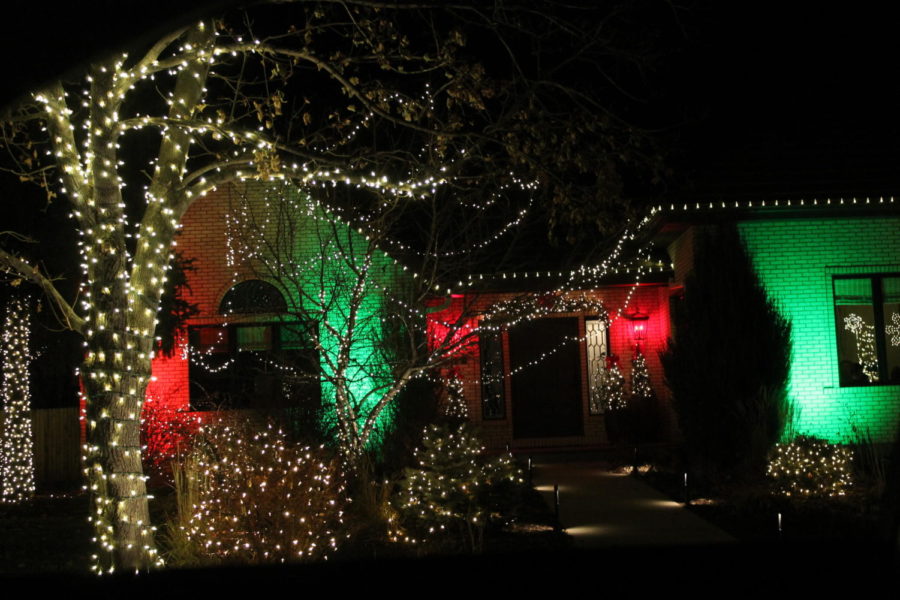 On Old Broadmoor Road, you can find classic Christmas decor.