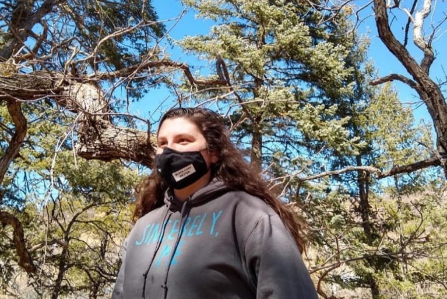Meghan Taylor (10) spends time in nature to reset her anxiety. Spending time in nature and exercising are both things that can bring people relief for their anxiety.