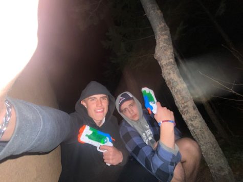 Max Goede and Aaron Clune were the team to be feared during Senior Assassin this year.  