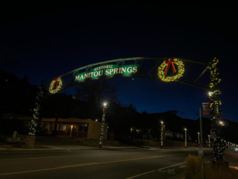 Manitou Springs has decorations along the avenue to kick off the holiday season.