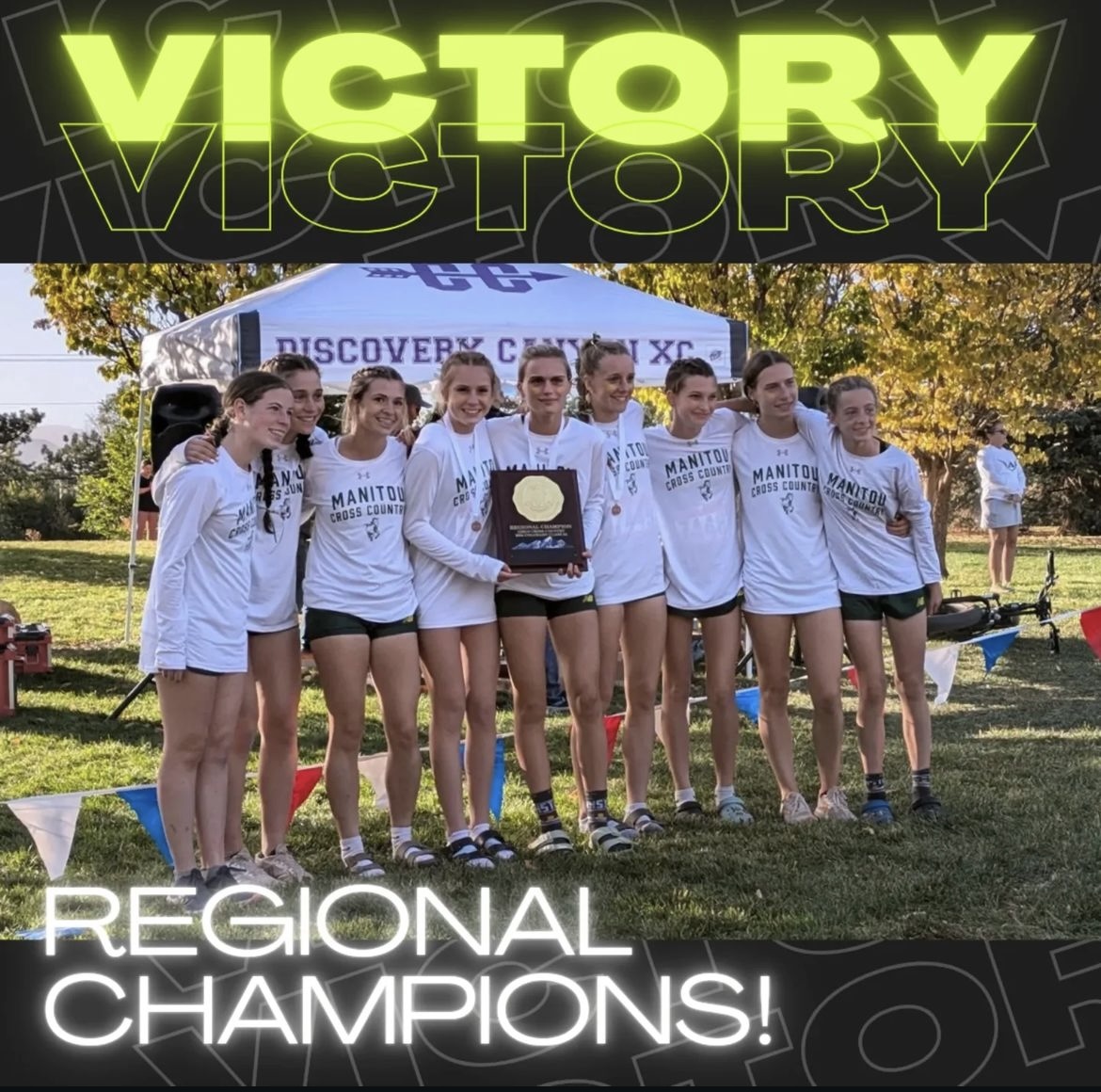 The girls cross country team won regional champions on Oct. 24.