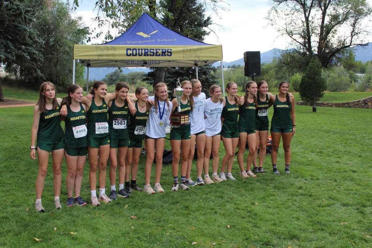 The girls cross country team won the Tri-Peaks League Championship on Friday, Oct. 11.