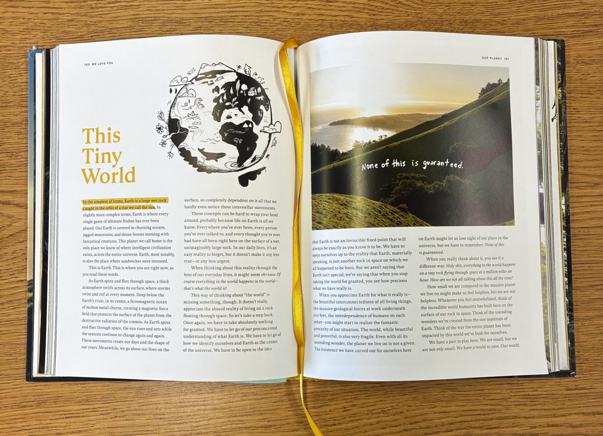 Book pages from "We Love You" by Andy Min and Thomas Sullivan.