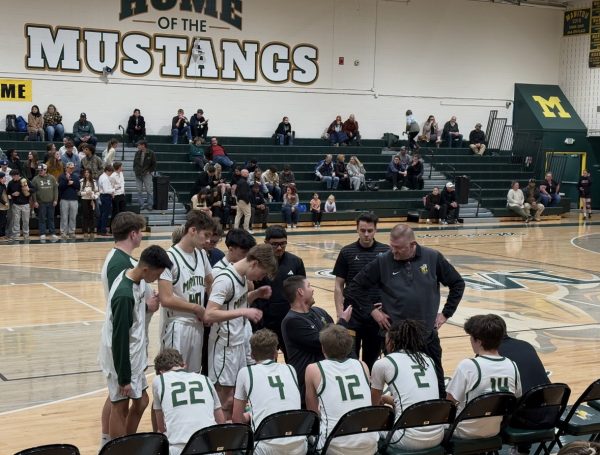 The MSHS boys basketball team reaches the end of their season after their last game for regionals at Montezuma Cortez against The Classical Academy. 